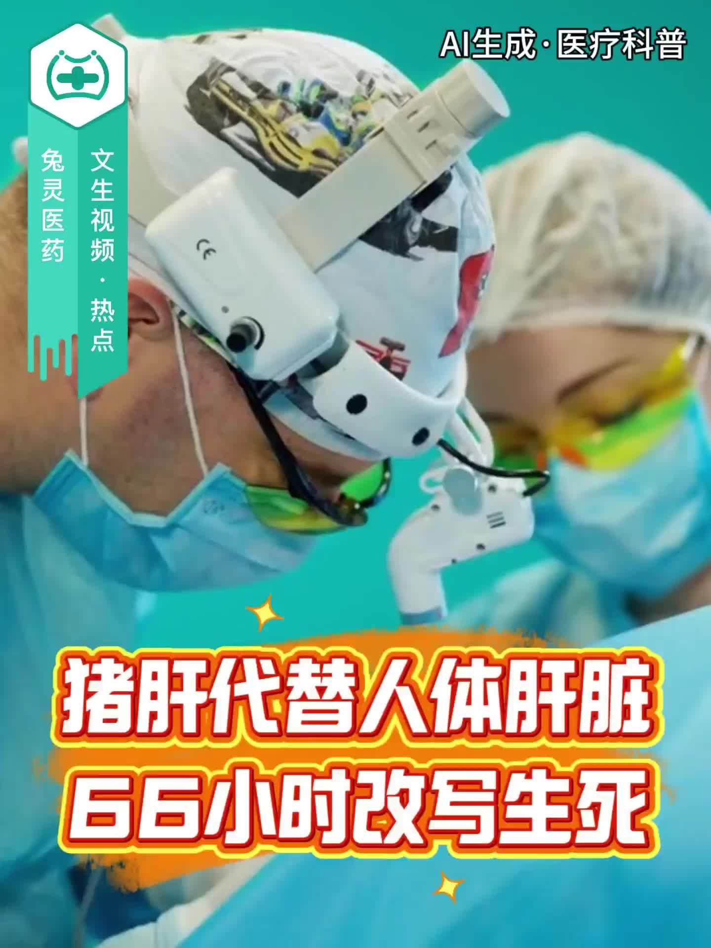 猪肝代替人体肝脏，66小时改写生死！