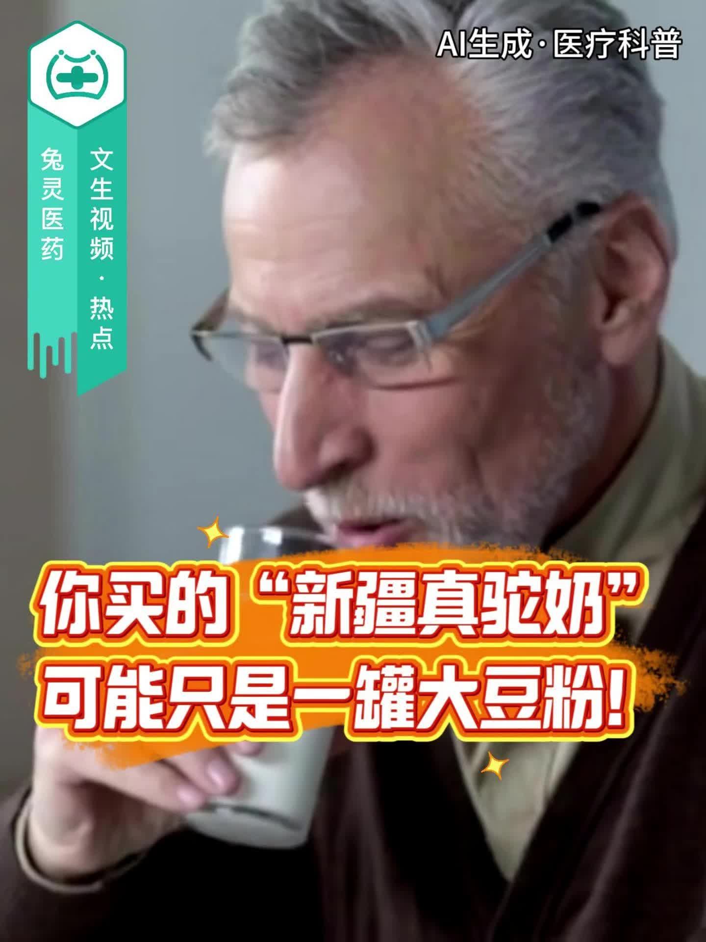 你买的“新疆真驼奶”，可能只是一罐大豆粉！